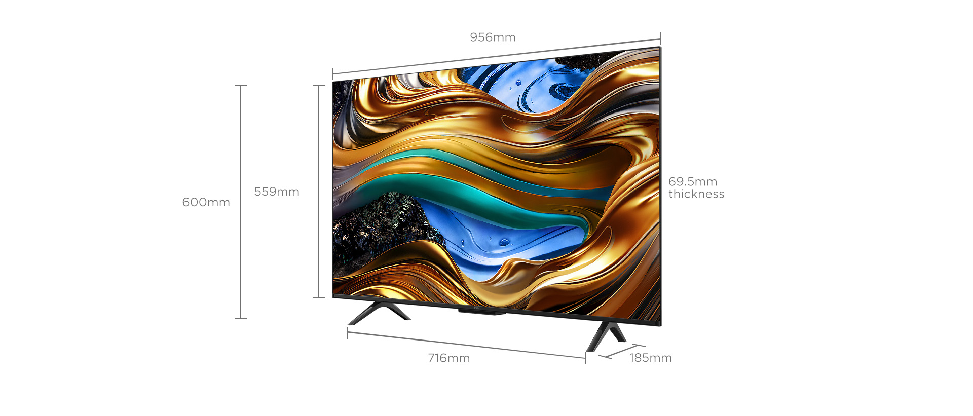 43 inch 南宫ng·28 P755 Smart TV